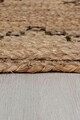 Covor Rowen Natural/Black, Flair Rugs, 60x230 cm, iuta, natural/negru