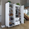 Dulap multifunctional, Rani, JE144, Alb