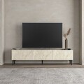 Comoda TV, Odessa, Oscar, 180x45x31.4 cm, Travertin