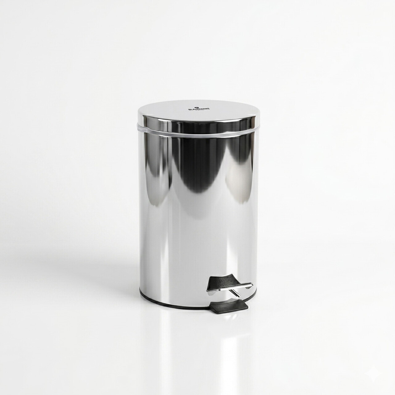 Cos de gunoi cu pedala Blaumann, Accessories, 12L, 25x39 cm, inox/plastic, argintiu — imaginea 3