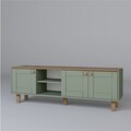 Comoda TV, Miwood, Bohemian 1600-84, Verde
