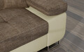 Coltar extensibil stanga 4 locuri ELTAP, Armd-16, Armando, 289x203x85 cm, lemn/poliester, bej/bej deschis
