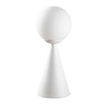 Lampa de masa, Tatum, 584TTM1707, Metal, Alb