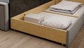 Canapea extensibila brat dreapta 3 locuri, ELTAP, Fulgeo, 214x82x77 cm, lemn/catifea din poliester, gri inchis/gri deschis
