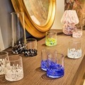 Set 6 pahare Venezia, Andrea Fontebasso, 300 ml, sticla, alb/transparent
