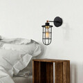 Aplica de perete, Alby, 525NOR3175, Metal, Negru