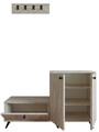 Cuier de perete, Mod Design, Evva, Travertin