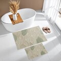 Set covorase de baie, L'essentiel Maison, Asr40, Verde