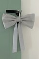 Ornament de ușă, Door Bow-7, 35x45x4 cm, Material: 80% BUMBAC/20% POLIESTER, Gri/Alb
