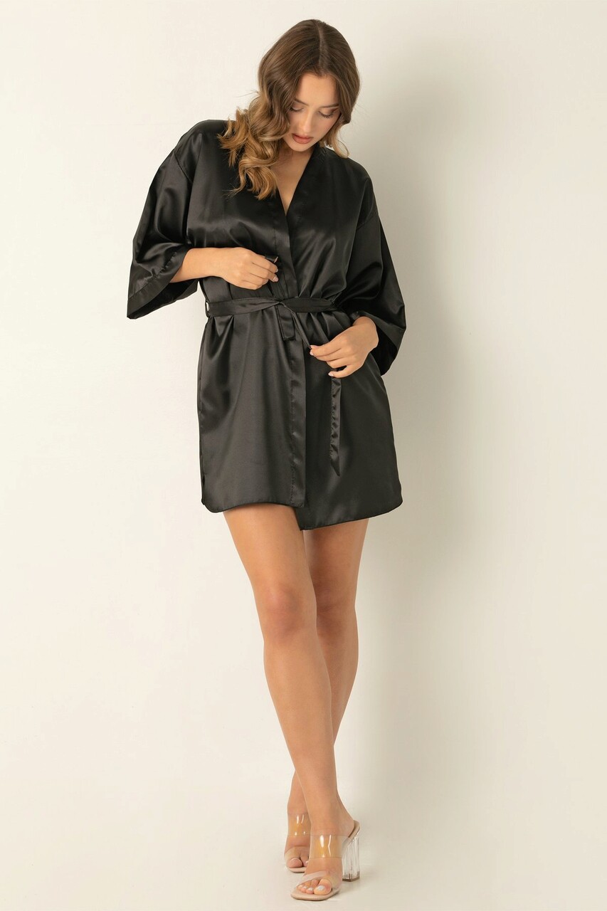 Halat de casa, 995MRE1521 - XL/XXL, Miorre, Negru - view 6