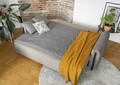 Canapea extensibila 3 locuri, ELTAP, SO-ARC-BL-20JAR, Arcadova, 244x97x97 cm, lemn/poliester, bej inchis/negru