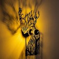 Aplica de perete, Shadow, 526SHD1183, Metal, Negru