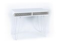 Birou Mingitav Illia No.1, 96 x 51 x 75 cm, PAL/metal, alb