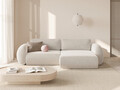 Coltar extensibil reversibil 4 locuri, Tonale, Cosmopolitan Design, 262x149x88 cm, tesatura chenille, bej deschis