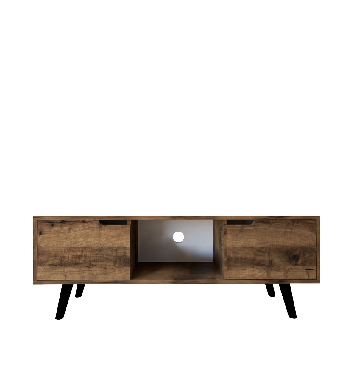 Comoda TV, Hanah Home, Siena, 139.7x53x53 cm, PAL, Maro - imagine 4