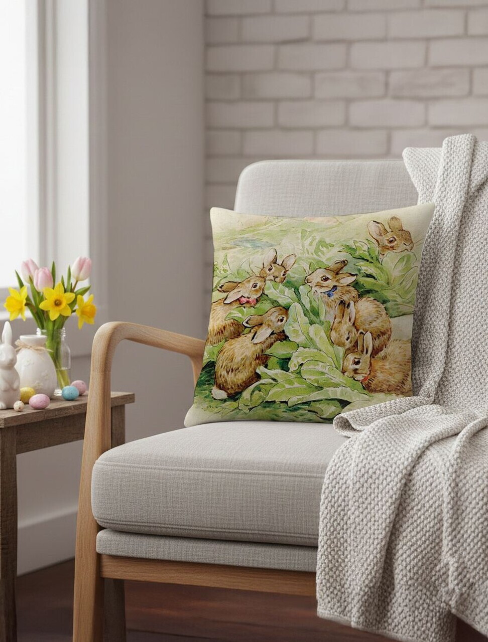 Husa de perna, Pillow 0015, 43x43 cm, Multicolor — imaginea 2