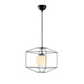 Lustra, Fulgor, 942FLG2146, Metal, Alb/Negru