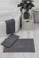 Set covorase de baie, Eponj Home, Orma, Bumbac, Antracit