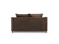Canapea, Freesia, Mazzini Sofas, 2 locuri, 150x94x90 cm, catifea, maro