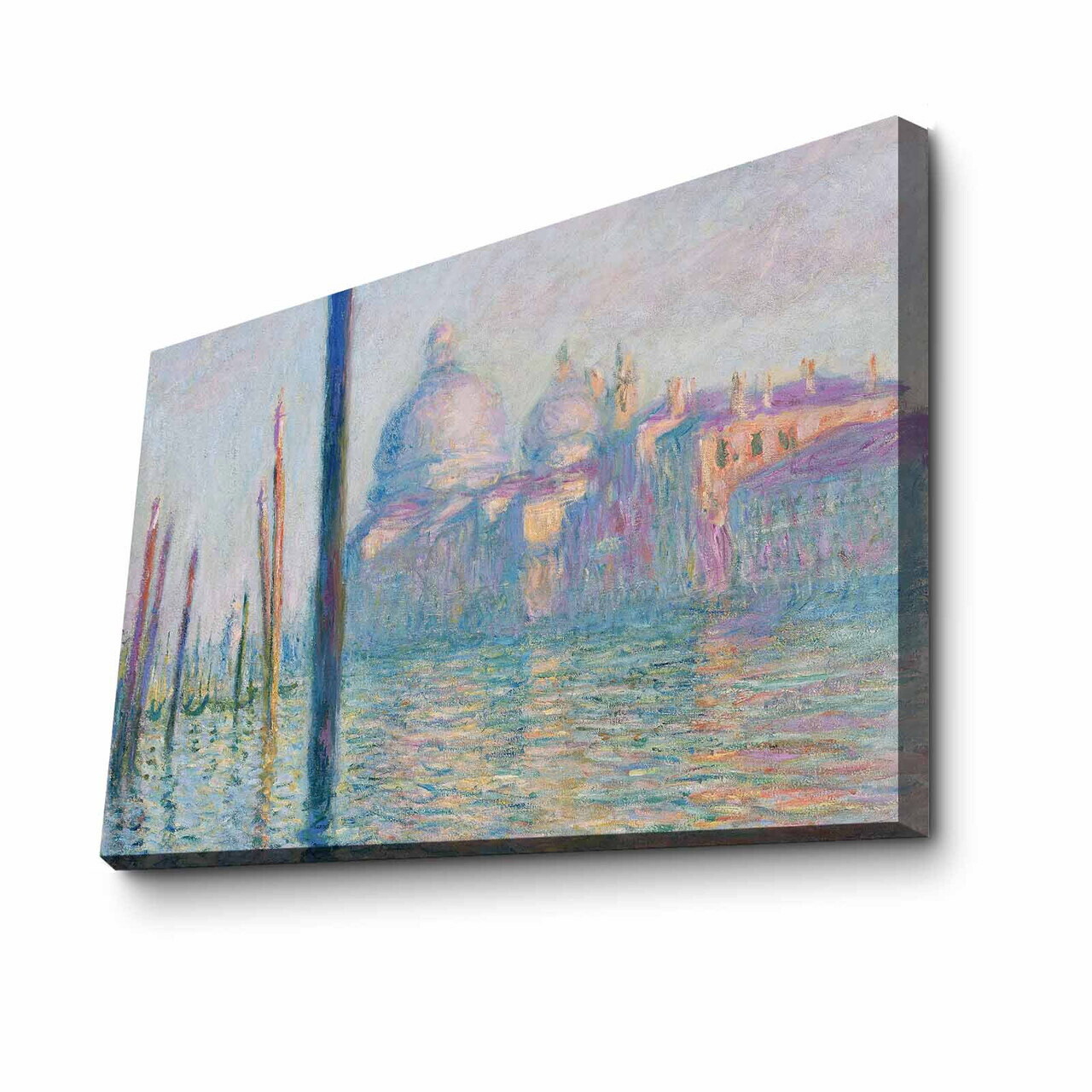 Tablou decorativ, 4570MONET029, Lemn, Multicolor — imaginea 2