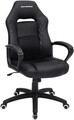 Scaun de birou ergonomic Racing Sports, Songmics, piele ecologica, negru