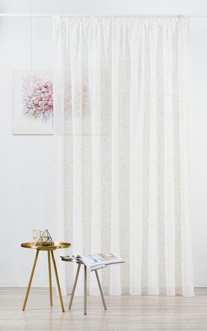 Perdea Mendola Interior, Samantha, 300x245 cm, poliester, crem