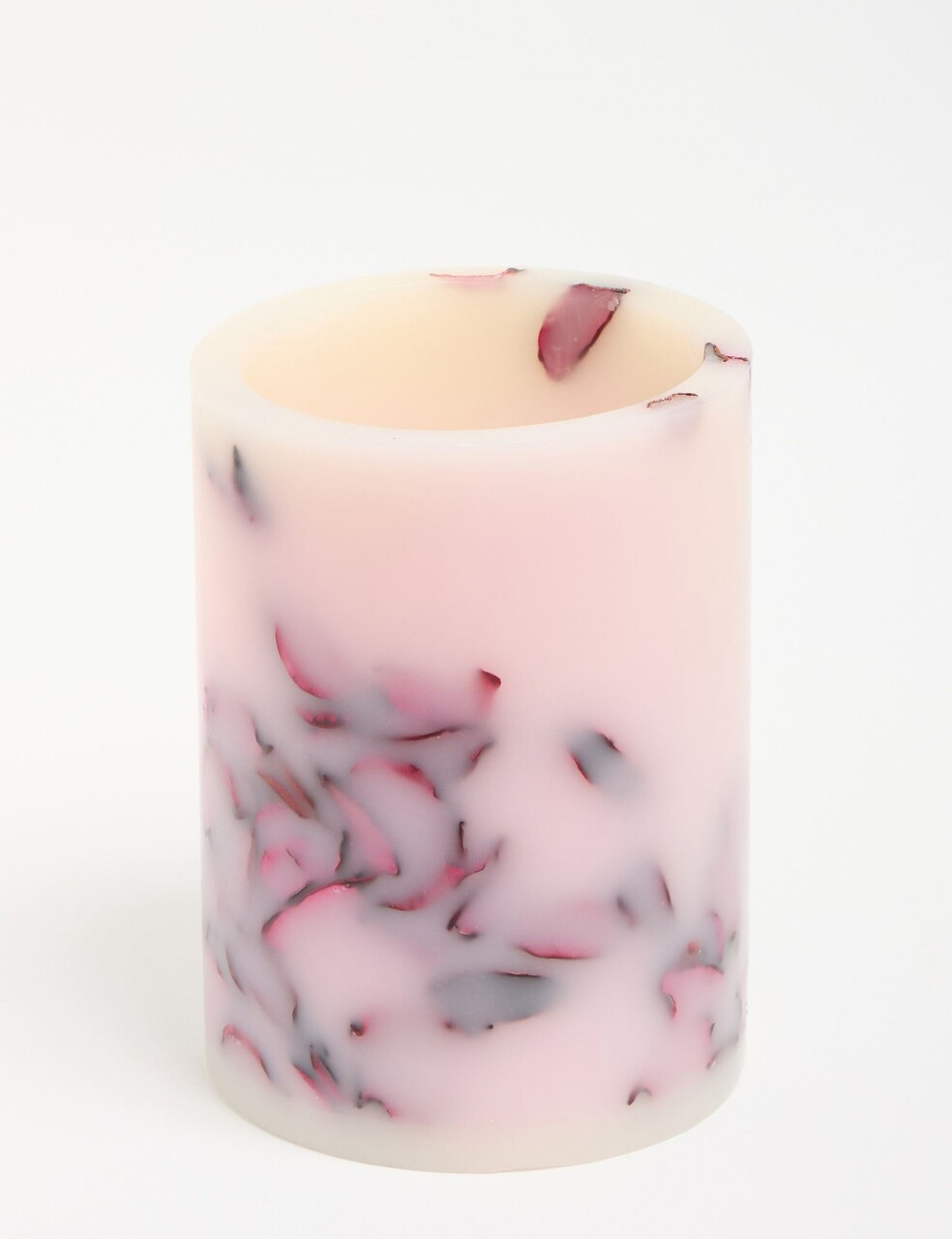 Lumanare, Rose, 15x20.5x15 cm, 100% SOYA CANDLE, Roz - imagine 3