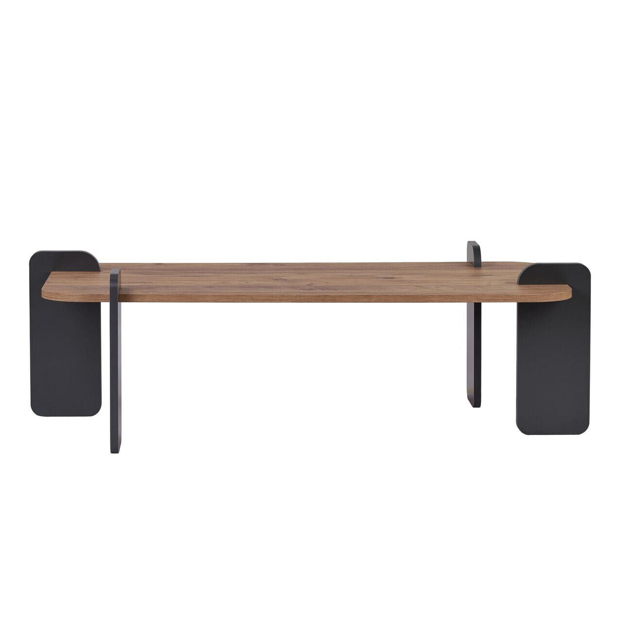 Masuta de cafea, Hanah Home, Renard, 120x35x60 cm, PAL, Pin Atlantic / Antracit — imaginea 5