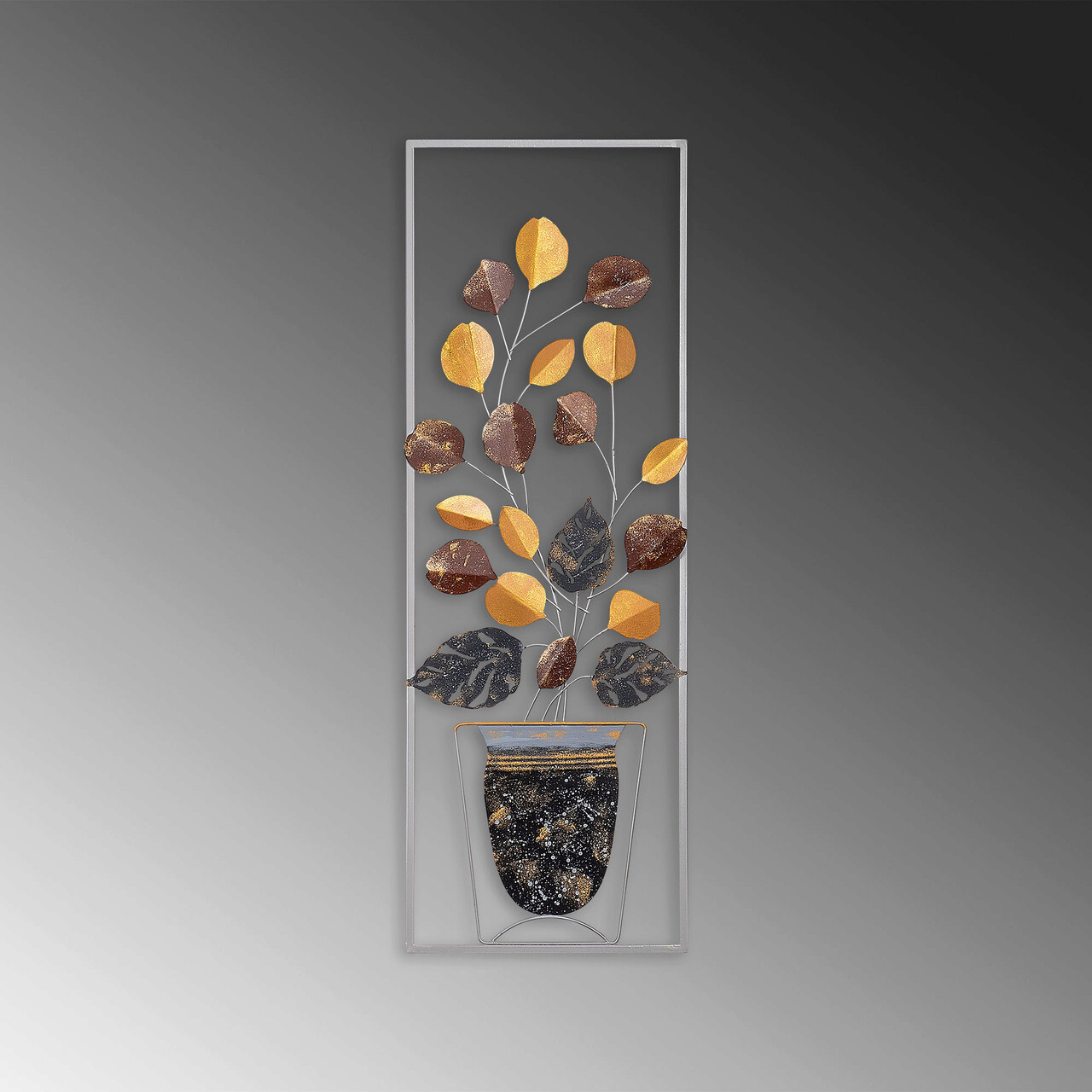 Decoratiune de perete, Alder, Dimensiune: 32 x 90 cm, Multicolor - view 4