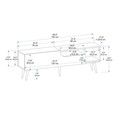Comoda TV, Arnetti, Alba, PAL, Pin Atlantic / Antracit