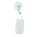 Carlig cu ventuza Gia, iDesign, 5x2.5x5 cm, inox/plastic