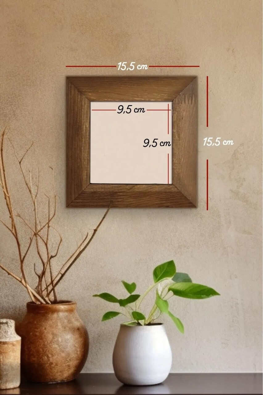 Tablou decorativ, Artvessakaro36, Cadru: 100% LEMN (Grosime: 2,5 cm), Multicolor - view 2