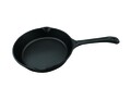 Tigaie din fonta pura Cooking by Heinner, 25.5x4.5 cm, negru
