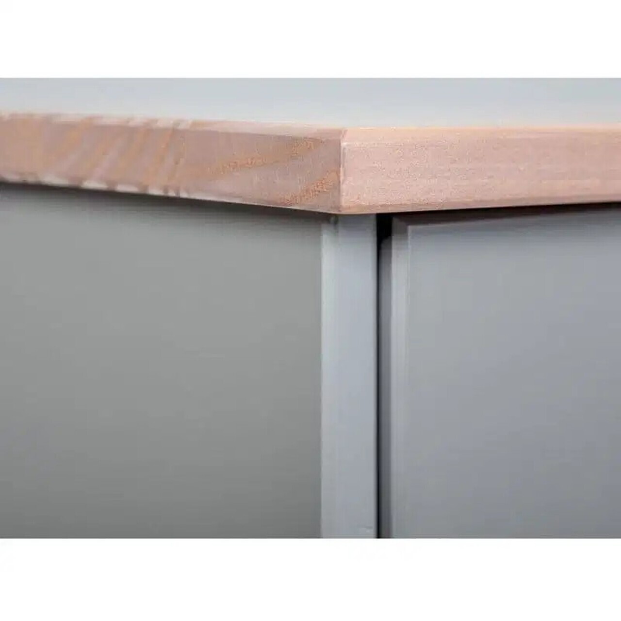 Comoda Luzerna 4.1, Inter Link, 131x45x86 cm, lemn, gri/sepia - view 8