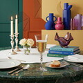 Set de pahare de vin, Hermia, 666HAC2175, Sticla, Transparent