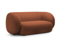 Canapea modulara 2 locuri, Kate, Micadoni, 183x99x76 cm, tesatura boucle, teracota