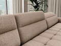 Coltar extensibil dreapta 4 locuri ELTAP, RT-20AUB, Berrto, 306x165x100 cm, lemn/poliester, bej inchis