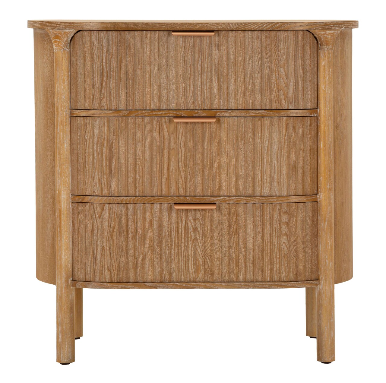 Comoda Goteborg, Mauro Ferretti, 80.5x47x82 cm, lemn de brad/MDF/fier, maro