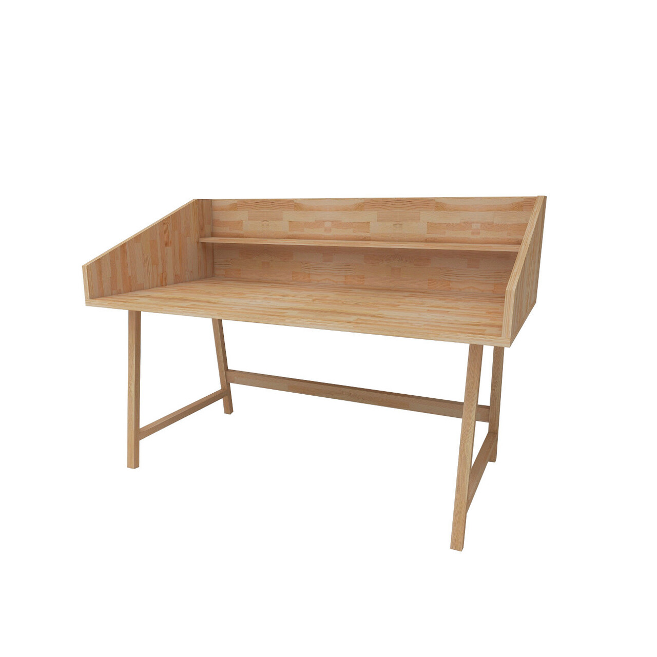 Birou, Woodface, Mely, 120x75x60 Cm, Lemn, Natural