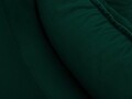 Coltar extensibil reversibil, Pansy, Mazzini Sofas, 4 locuri, cu lada de depozitare, 220x150x90 cm, catifea, verde bottle