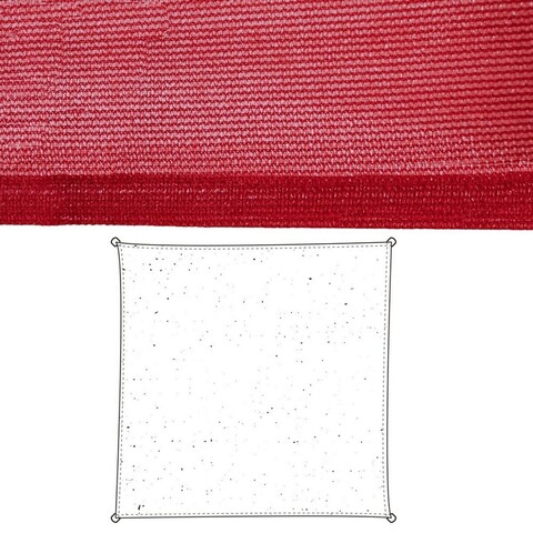 Copertina panza parasolar Awning, 5 x 5 m, polietilena, rosu cherry