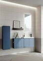 Dulap de baie, Hanah Home, Ferla 30, Albastru petrol