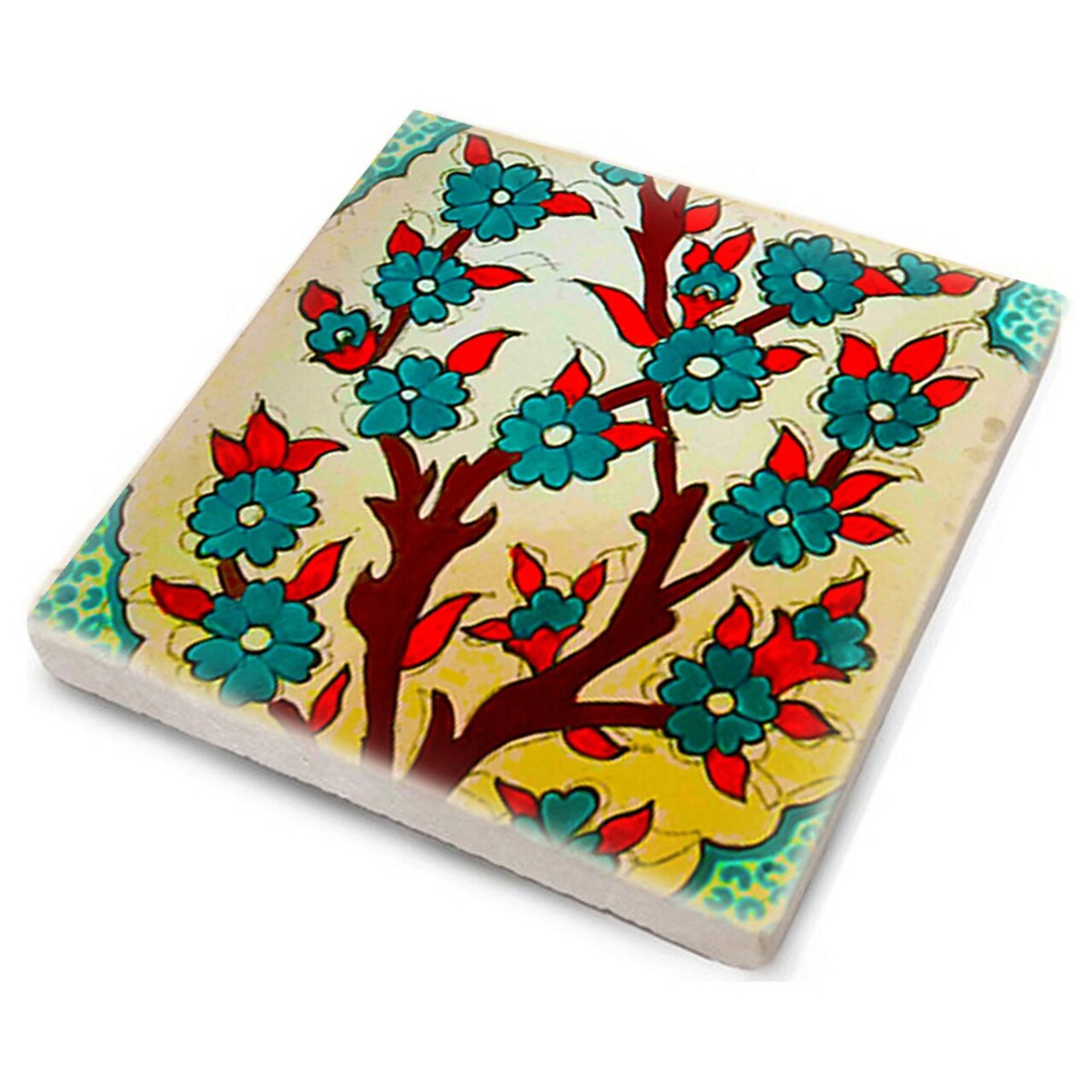 Set suporturi de pahare, Hermia, 366TYR1169, Multicolor - view 2