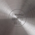 Set de gatit 6 piese Eataly, Homla, 1.5 L / 2 L / 2.5 L, inox/sticla, argintiu