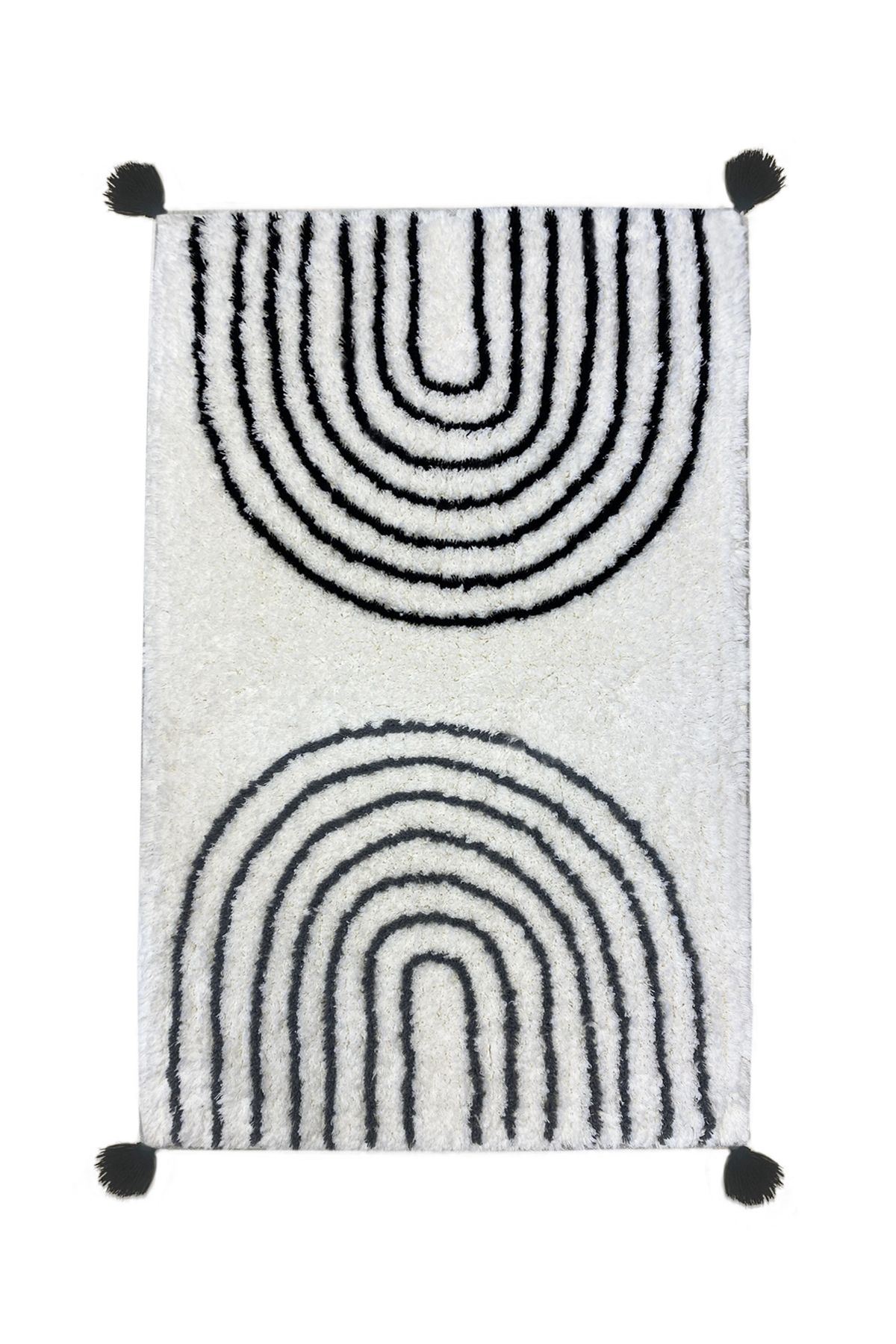 Covoras de baie, L'essentiel Maison, Clara, 60x100 cm, Ecru