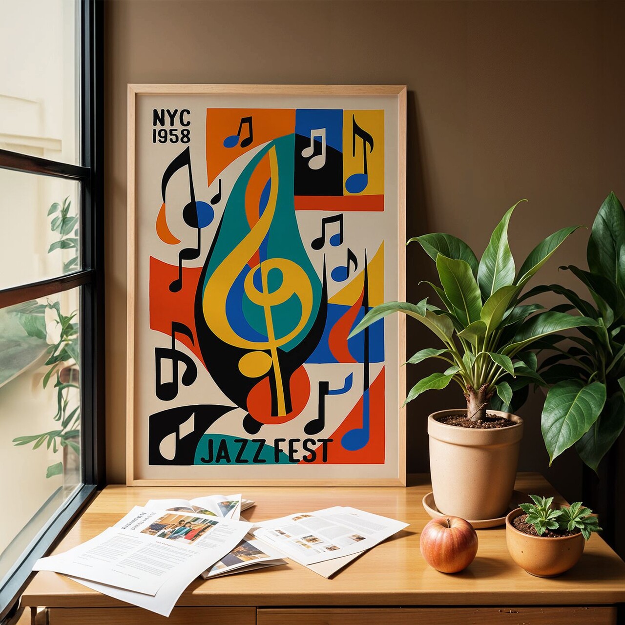 Tablou decorativ NC11204 Plastic Multicolor