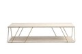 Masuta de cafea, Kalune Design, Labranda, Travertin / Auriu
