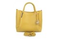 Geanta Beverly Hills Polo Club, 701, piele ecologica, galben