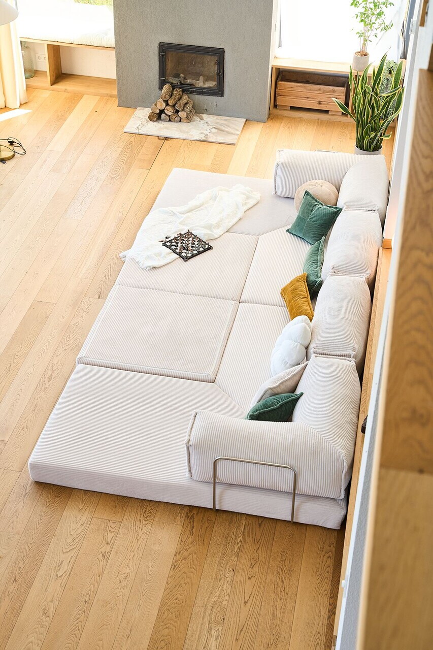 Coltar, Atelier del Sofa, 118FVL1402, Tesatura plus reiata, Crem - view 3