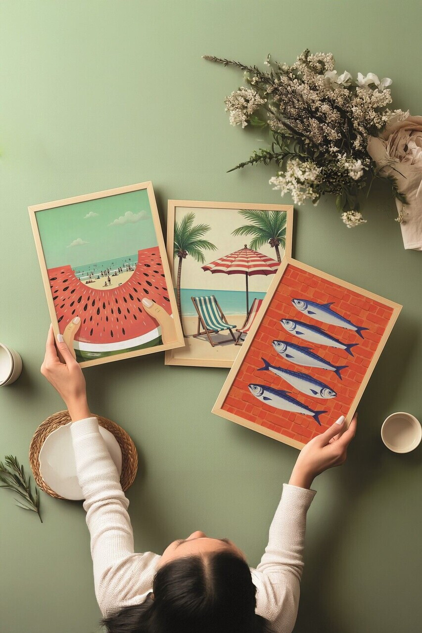 Set de pictură decorativă, Ç-300859, Sticla PVC, Multicolor — imaginea 3